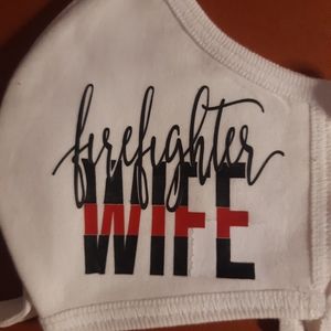 2 firefighter mask custom made